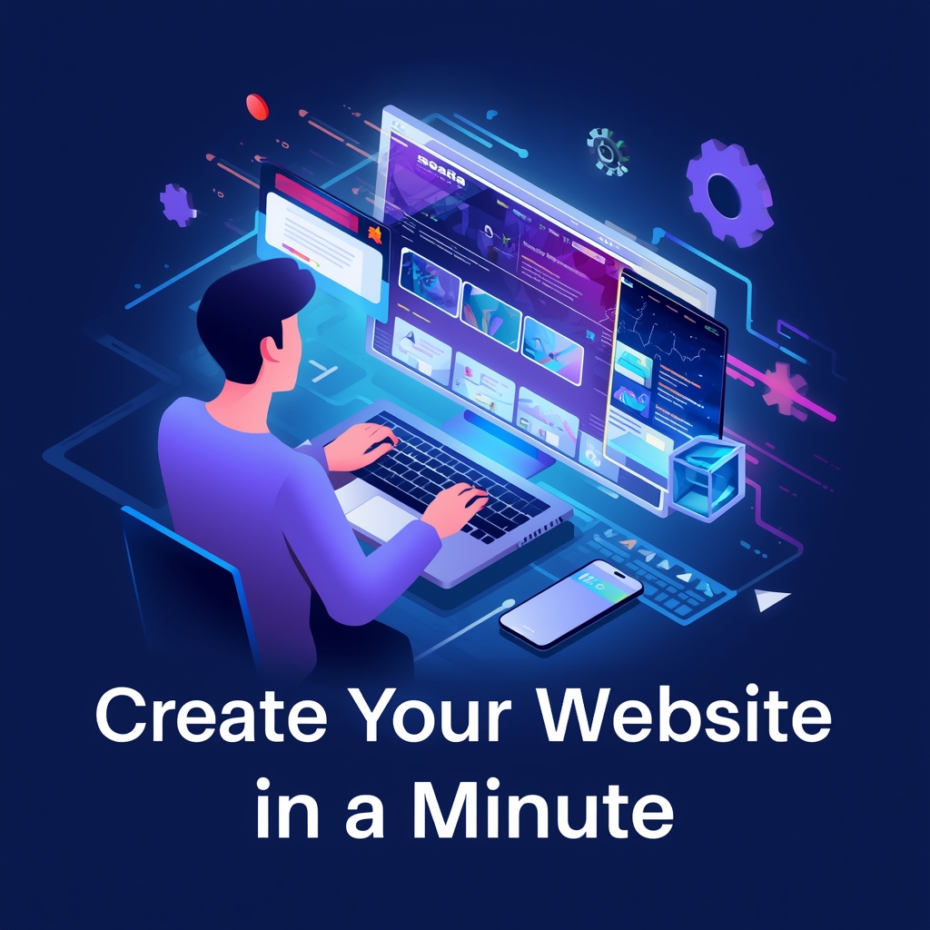 Create your own website instantly